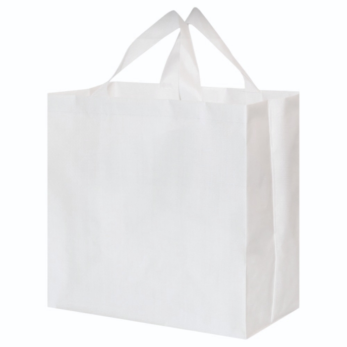 Torba na zakupy 24L 35x35x20 Gładka Fraspo 1szt biała
