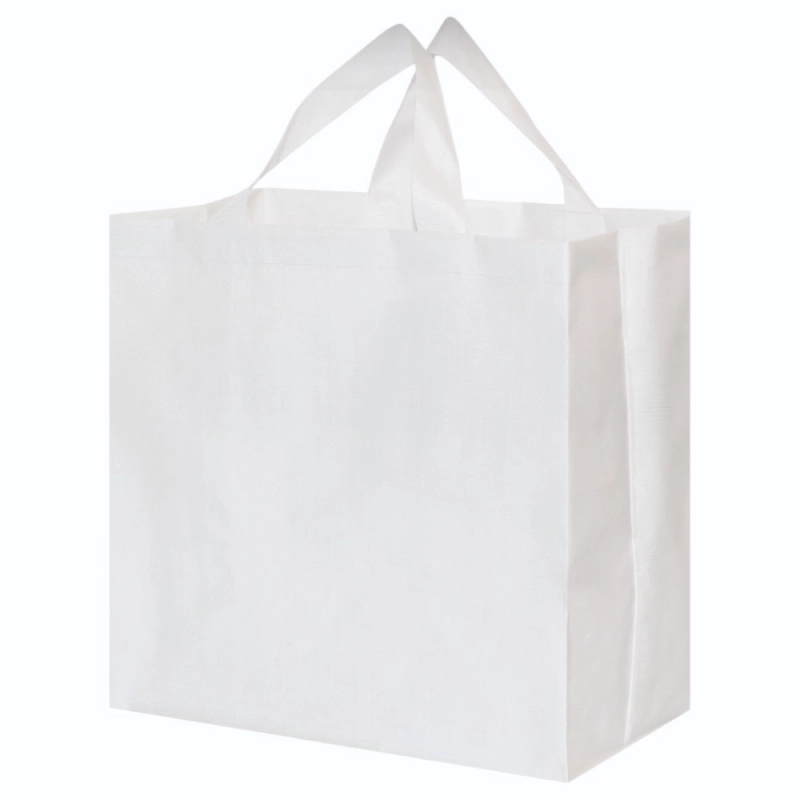 Torba na zakupy 24L 35x35x20 Gładka Fraspo 1szt biała