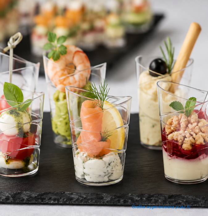 16731 Kieliszek 55 ml Fingerfood 24 szt Guillin VERUBANCC zastosowanie.png
