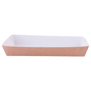 Tacka papierowa na frytki Enjoy Be Eco 24x14 cm 100 szt