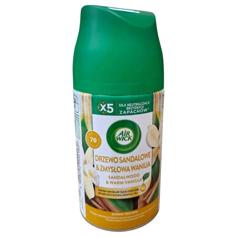Air Wick Sandałowe i Wanilia wkład do automatycznego 250ml