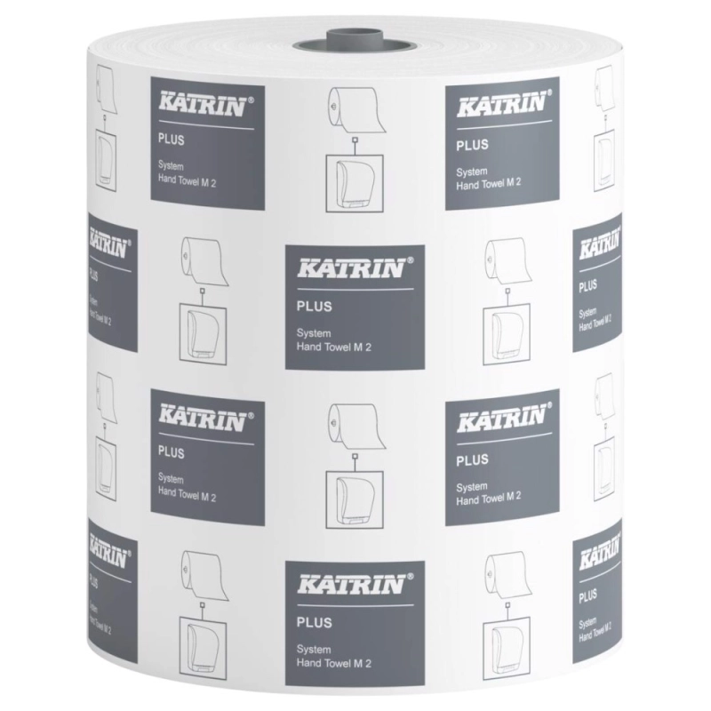 Katrin Plus System M ręcznik papierowy 2-war 160m 1 rolka
