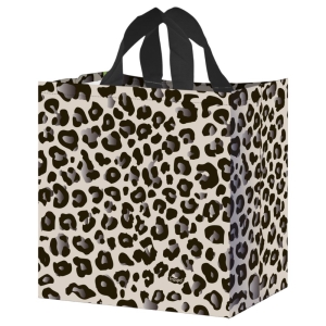 torba na zakupy 24L 35x35x20 Animals Panterka szara