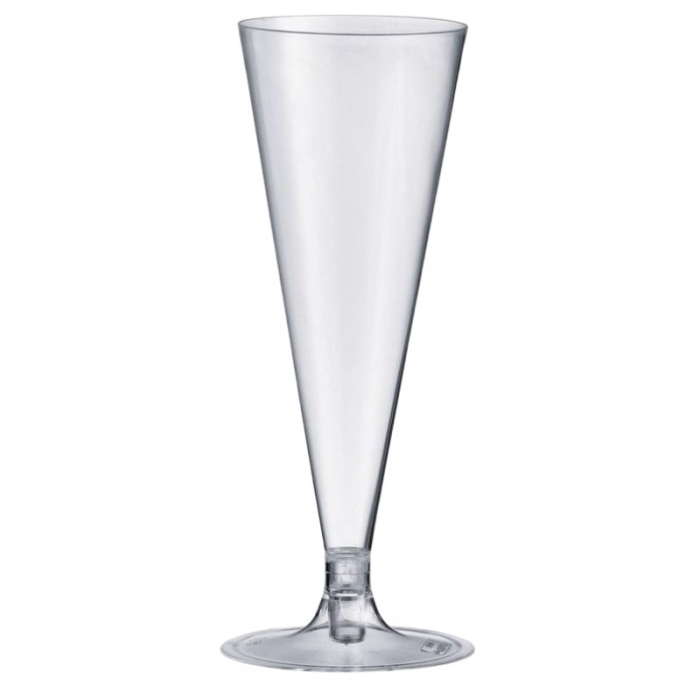 Kieliszki do szampana ArtPlast 120 ml PS transparentne