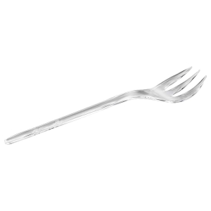 Widelec mini 10 cm 108116 wielorazowy PS 100 szt