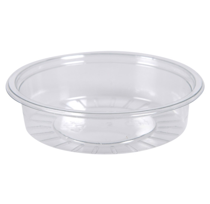 Pojemnik na sos PET okrągły Transparentny 50 ml 75 mm