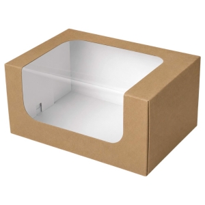 Pudełko cukiernicze 16x11x8 cm z oknem 50 szt. Hersta