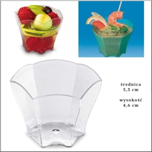 Kubek fingerfood 75ml ś.55mm pucharek 24szt $ (opłata SUP)