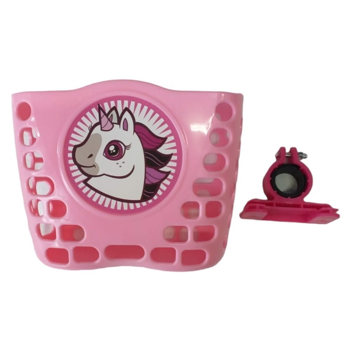 Koszyk Rowerowy Dziecięcy Różowy