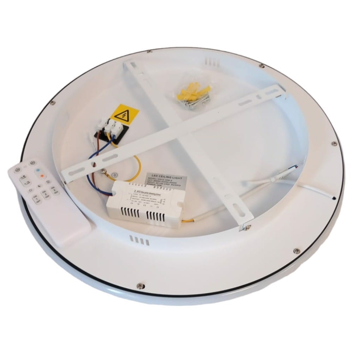 Lampa sufitowa LED ściemniana 28 W okrągła biała