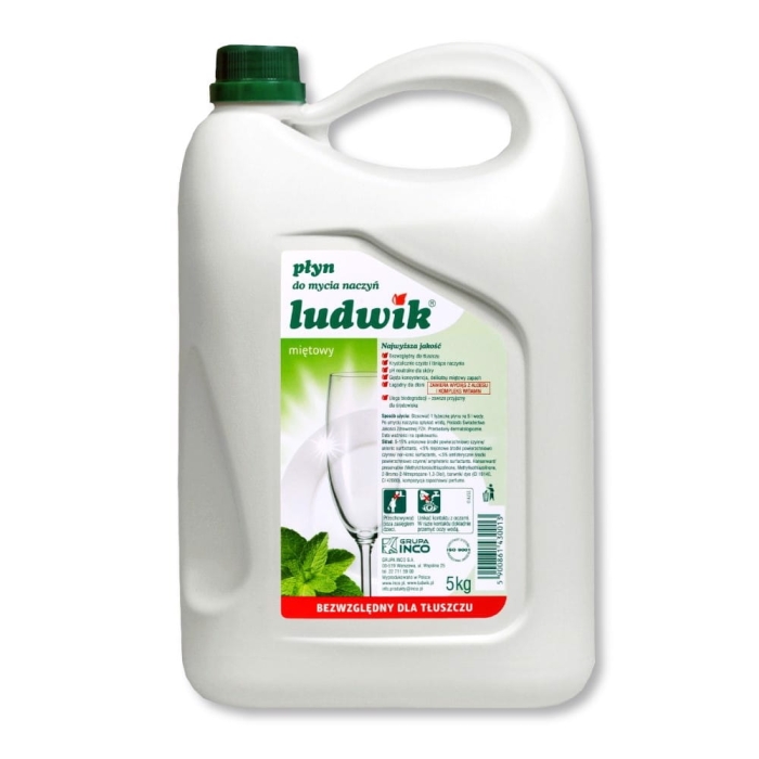Ludwik płyn do naczyń 5 L mięta