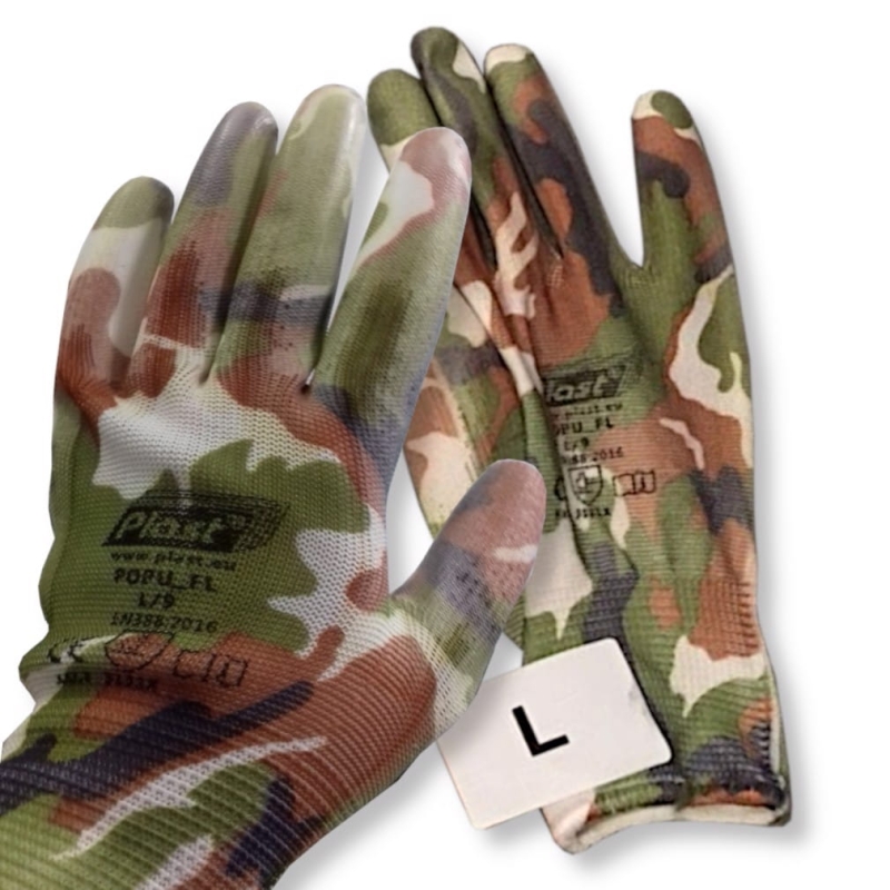 Rękawice robocze Popu roz.9 12par