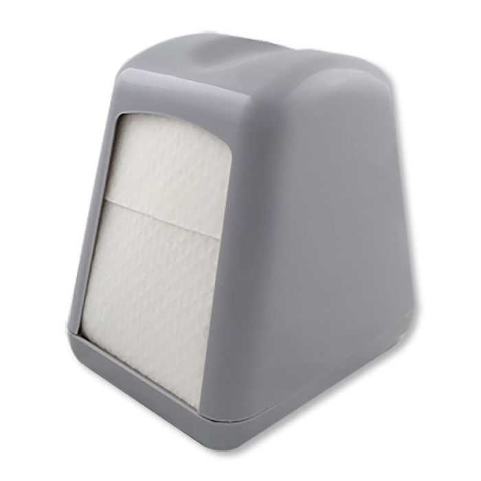Dozownik do serwetek 17x17cm szary Clarina