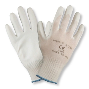 Rękawice robocze białe Drogos 12szt