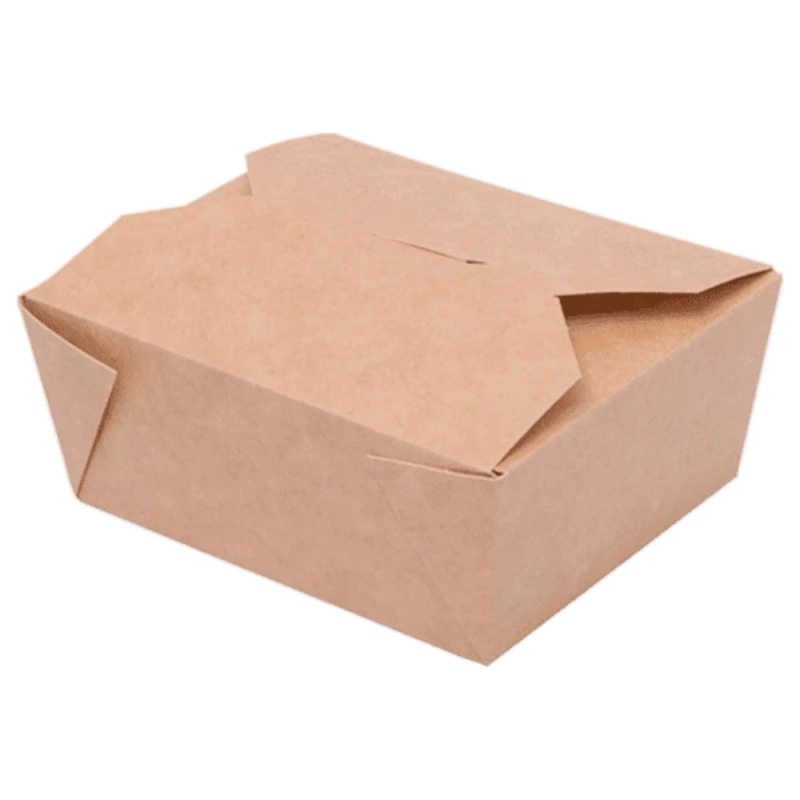 Lunch box 1600 ml 20 x 14 x 6,5 cm kraft 50szt