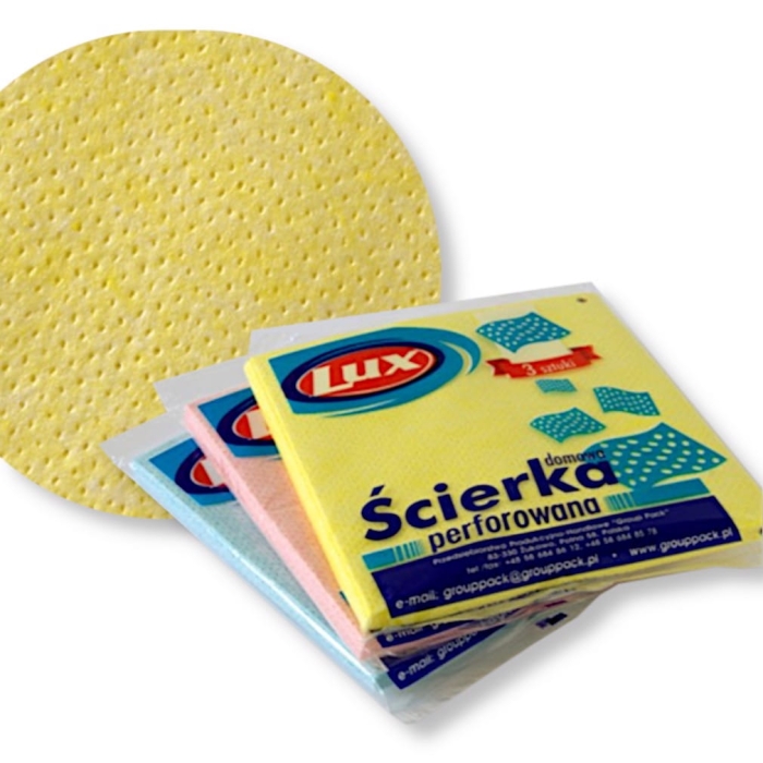 Ścierka perforowana 38x38cm Lux 3 szt