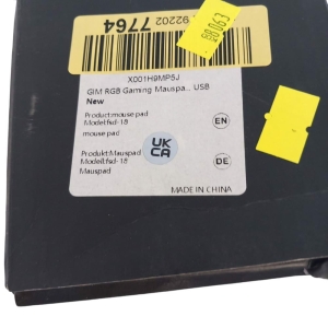 GAMINGOWA PODKŁADKA POD MYSZ GIM LED USB 90x40 cm