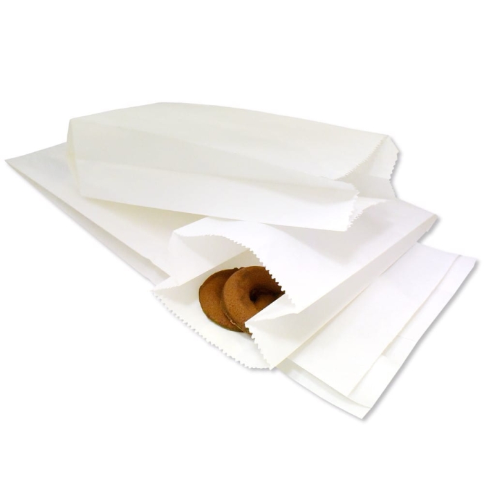 Torebka papierowa 58x10/6 biała 1000szt