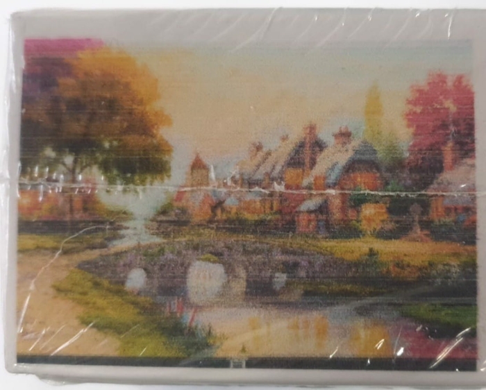 Puzzle 1000 Części 75 X 50 Cm Wioska