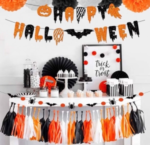 Dekoracja Na Halloween Girlanda Happy Halloween