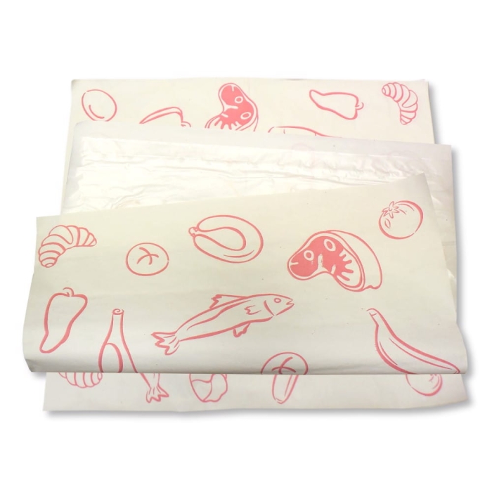 Papier pakowy foliowany 42x37 nadruk 10kg