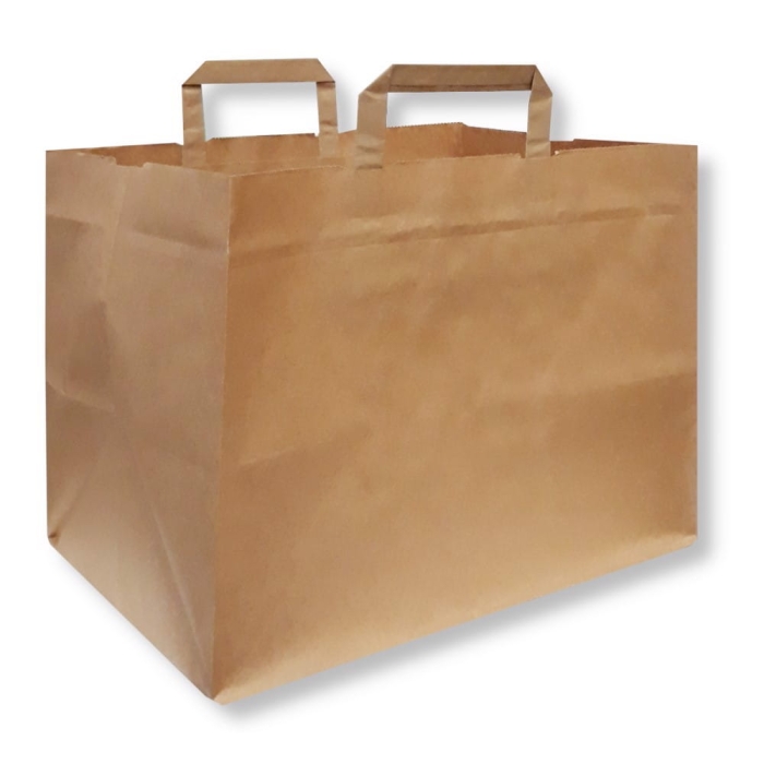 Torba Papierowa Z Uchem 32X30X17Cm 250Szt