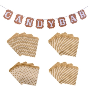 Girlanda Candy Bar I 100 Szt. Torebek Na Słodycze
