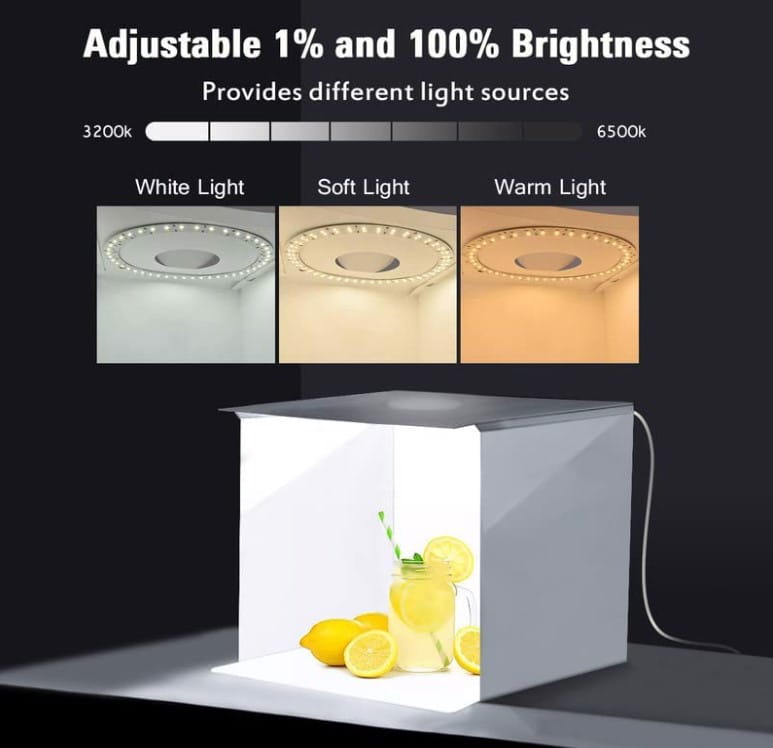 Pudełko Do Studia Fotograficznego 31Cm 80 Diod Led