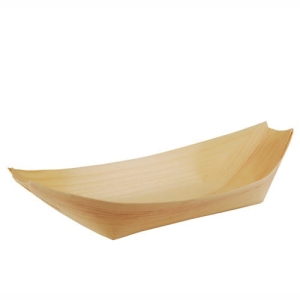 Łódeczka drewniana 250x100mm fingerfood 50szt