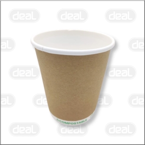 Kubek papierowy PLASTIC FREE 250ml 25szt deak kraków