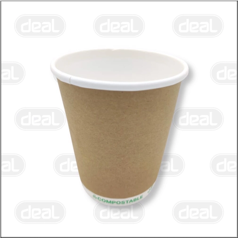Kubek papierowy PLASTIC FREE 250ml 25szt deak kraków
