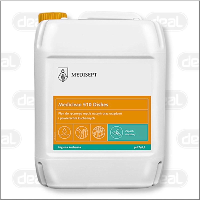 Mediclean 510 Dishes Miętowy 5L