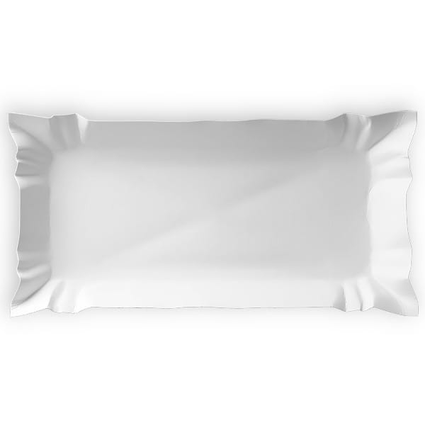 Tacka Papierowa Biała 14X25 Cm 100 Szt
