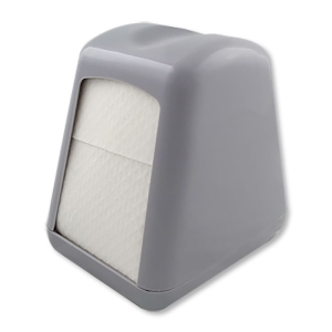 Dozownik do serwetek 17x17cm szary Clarina