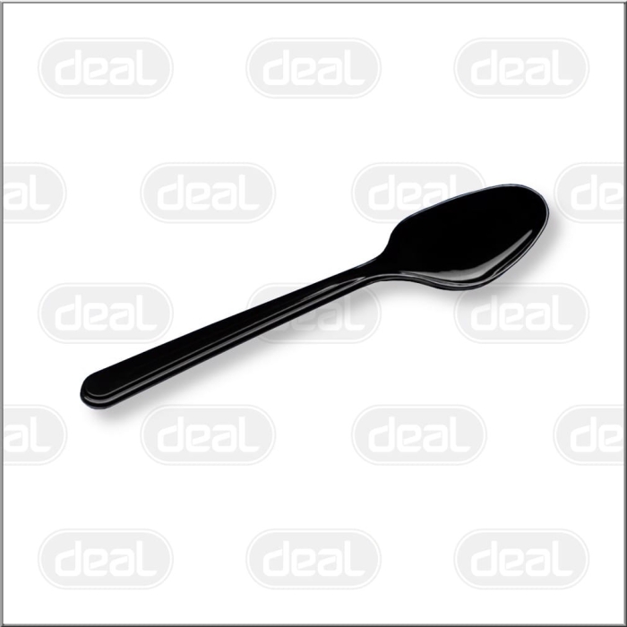 Łyżka czarna 18cm Superior 50szt