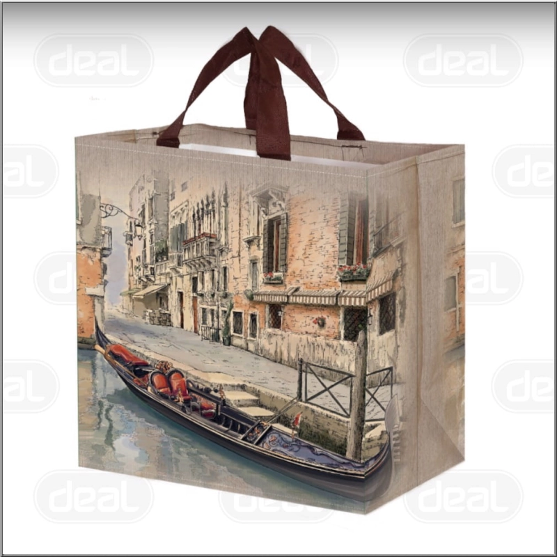 Torba Na Zakupy33L 38X40X22 Wenecja Kraft 1Szt