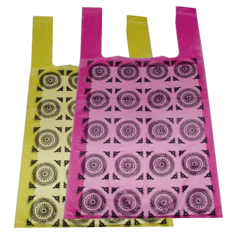 Reklamówka 28x50 HDPE nadruk 12mic
