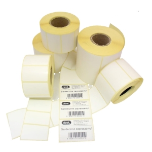Etykiety samoprzylepne 58x40 500etykiet na rolce