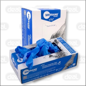 Rękawiczki nitrylowe XL 90szt