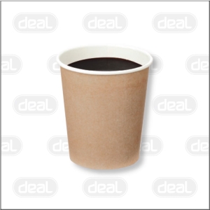 Kubek papierowy 110ml na kawę kraft 50szt $ (opłata SUP)