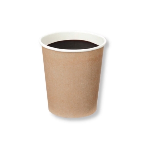 Kubek papierowy 110ml na kawę kraft 50szt $ (opłata SUP)