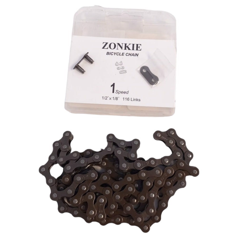 Łańcuch Rowerowy 1 Prędkość 1/2X1/8 Cala 116 Ogniw