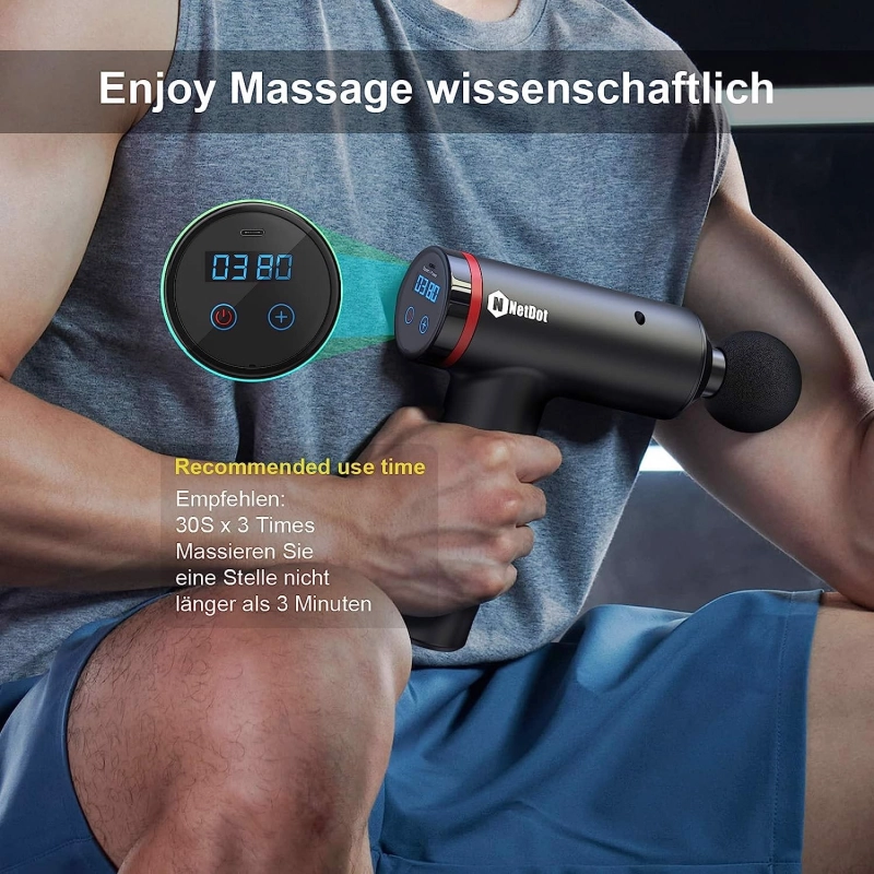 Pistolet Do Masażu Mięśni Na Ulgę W Bólu