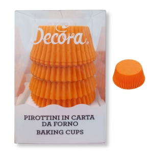 Papilotka muffiny śr.50 h 32 pomarańczowa 75szt