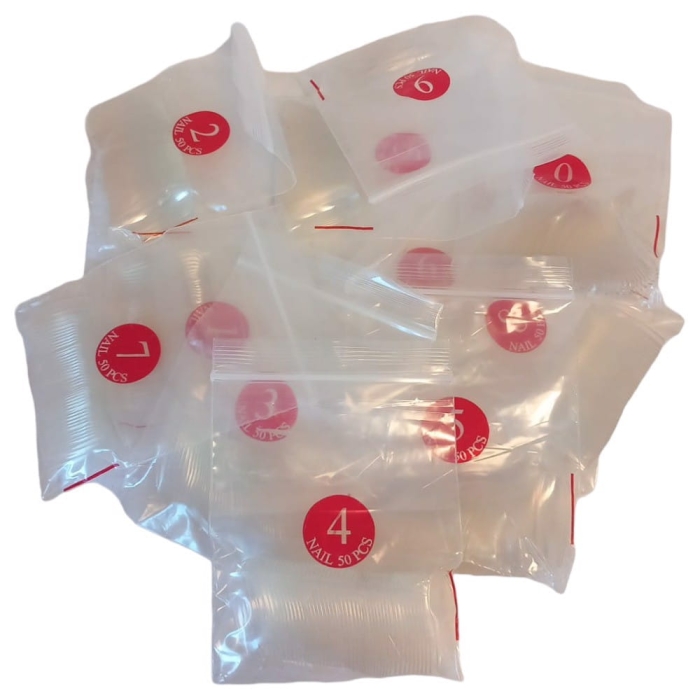 Sztuczne Paznokcie Akrylowe 500 Szt.