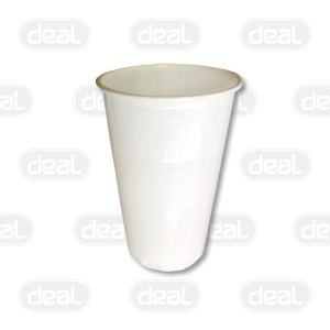 Kubek plastikowy 200ml biały PP 100szt $ (opłata SUP)