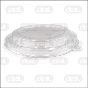 Pokrywka do miski  kraft 1300ml PET 50szt