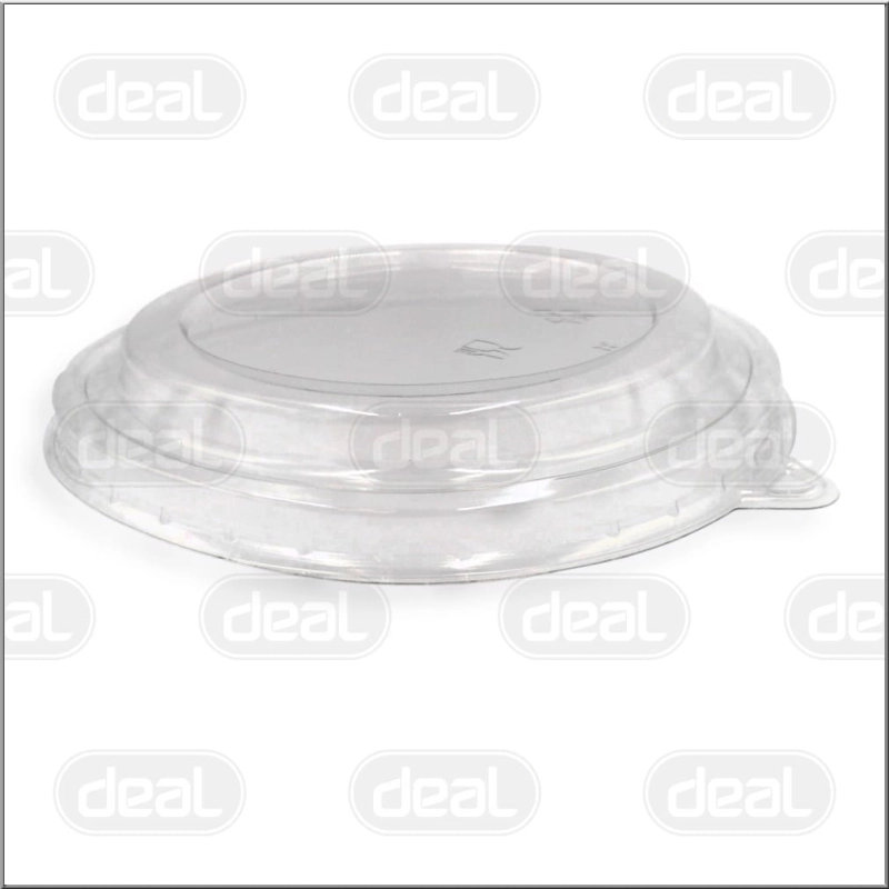 Pokrywka do miski  kraft 1300ml PET 50szt