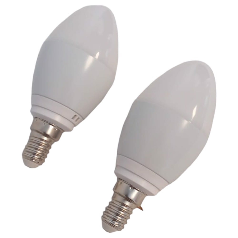 Inteligentne 2 Żarówki Led E14 5W Sieć 2,4Ghz