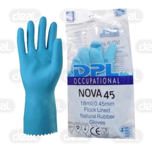 Rękawice gospodarcze lateksowe L